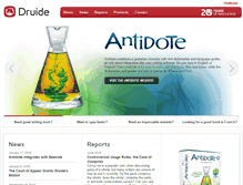 Tablet Screenshot of druide.com